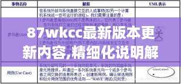 87wkcc最新版本更新内容,精细化说明解析_AR72.269-5