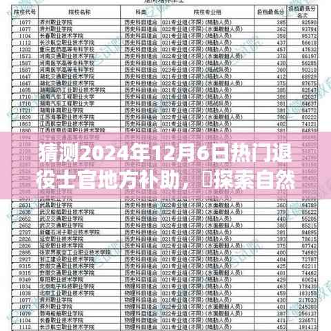 退役士官补助猜想与探索自然美景之旅,心灵宁静之旅展望