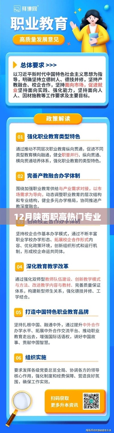 陕西职高热门专业榜单揭晓,12月报考指南