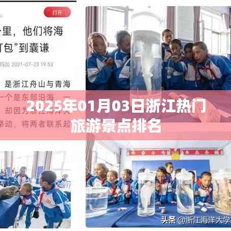 浙江热门旅游景点排名(2025年1月)