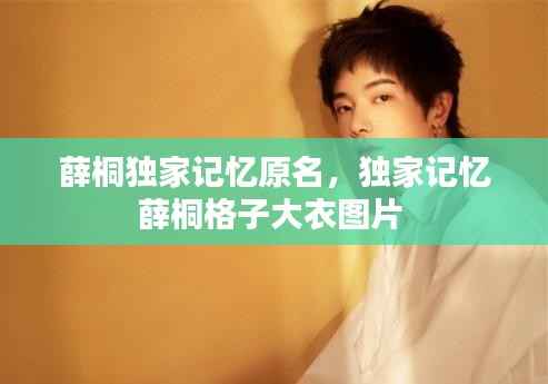 薛桐独家记忆原名，独家记忆薛桐格子大衣图片 