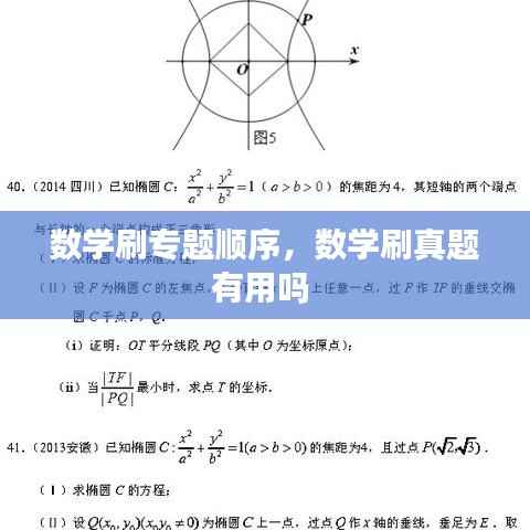 数学刷专题顺序，数学刷真题有用吗 